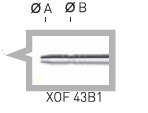 XOF 43 B1 Остеотом