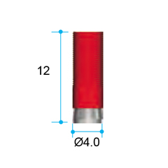Полувыжигаемый цилиндр (ЗПС) ∅4.0 для винтового абатмента AnyOne с восьмигранником