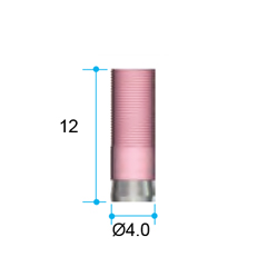 Полувыжигаемый цилиндр (КХС) ∅4.0 винтового абатмента AnyOne с восьмигранником