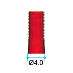 Пластиковый выжигаемый цилиндр ∅4.0 для винтового абатмента AnyOne с восьмигранником