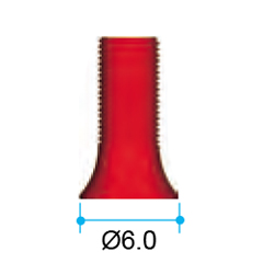 Пластиковый выжигаемый цилиндр ∅6.0 для винтового абатмента AnyOne с восьмигранником