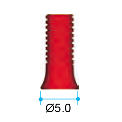 Пластиковый выжигаемый цилиндр ∅5.0 для винтового абатмента AnyOne с восьмигранником