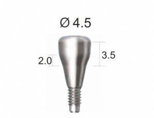 Формирователи десны, ⌀ 4,5 (3,5 мм), совместим с Dentium