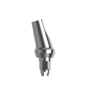 Абатмент титановый угловой 15°, совместим с BIOMED 3i ⌀ 3,4 мм, с винтом