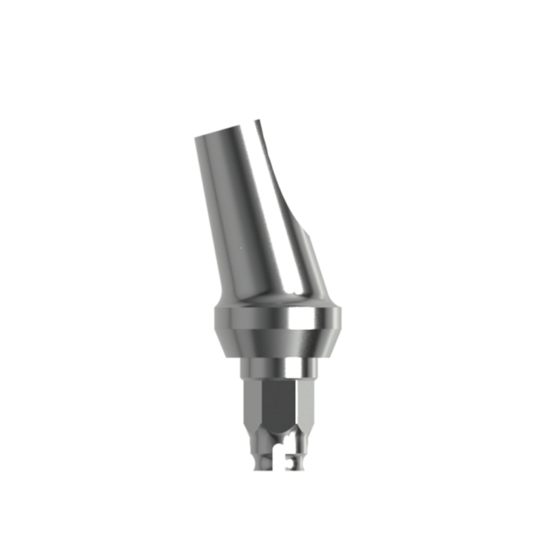 Абатмент титановый угловой 15°, совместим с BIOMED 3i ⌀ 3,4 мм, с винтом