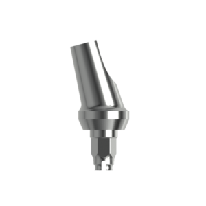 Абатмент титановый угловой 15°, совместим с BIOMED 3i ⌀ 4,1 мм, с винтом