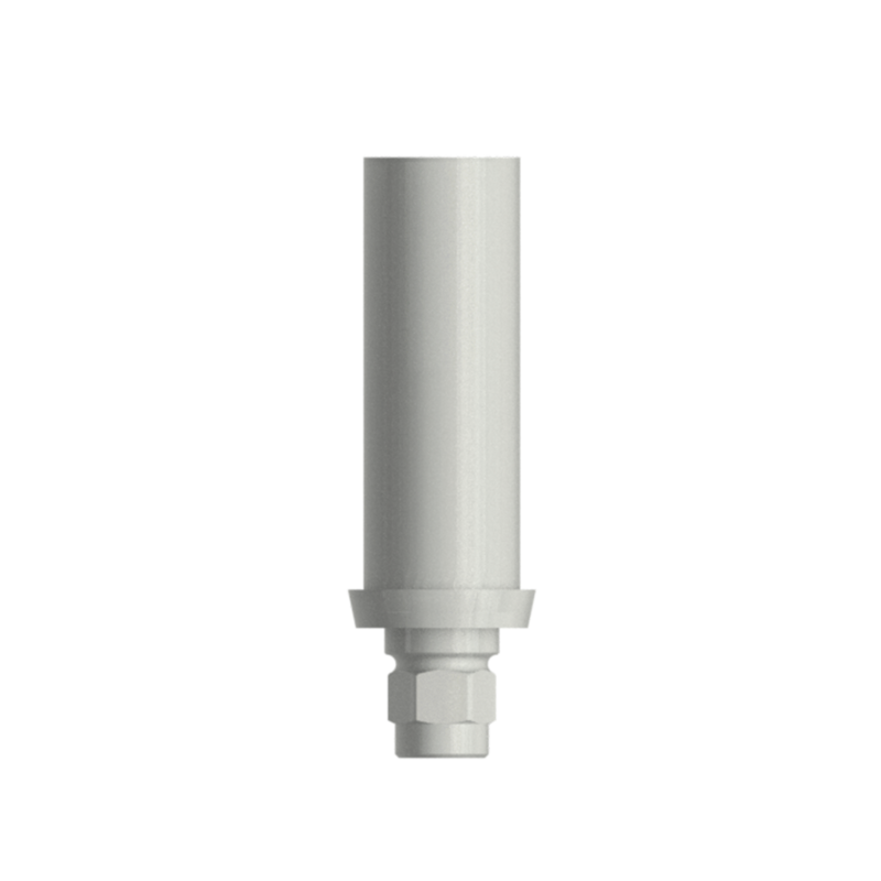 Абатмент пластиковый беззольный, совместим с Xive Friadent ⌀ 4,5 мм, с винтом