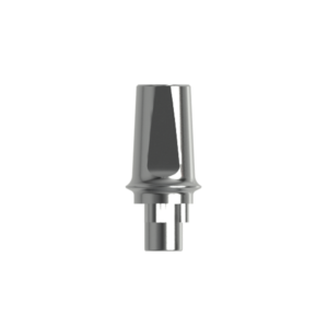 Абатмент титановый прямой, совместим с NOBEL REPLACE  3,5 (1 мм), с винтом