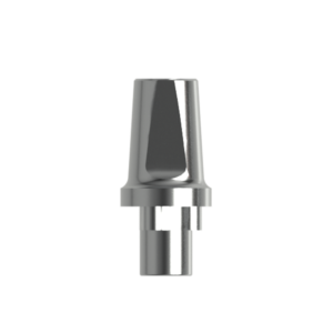 Абатмент титановый прямой, совместим с NOBEL REPLACE  5,0 (1 мм), с винтом