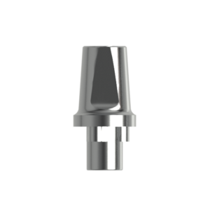 Абатмент титановый прямой, совместим с NOBEL REPLACE  6,0 (1 мм), с винтом