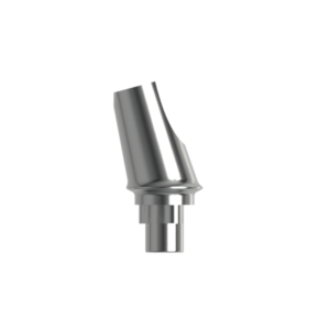 Абатмент титановый угловой 15°, совместим с NOBEL REPLACE  3,5 (1 мм), с винтом