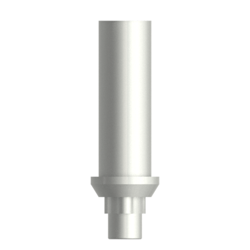 Абатмент пластиковый (из беззольной пластмассы), совместим с NOBEL REPLACE  4,3, с винтом