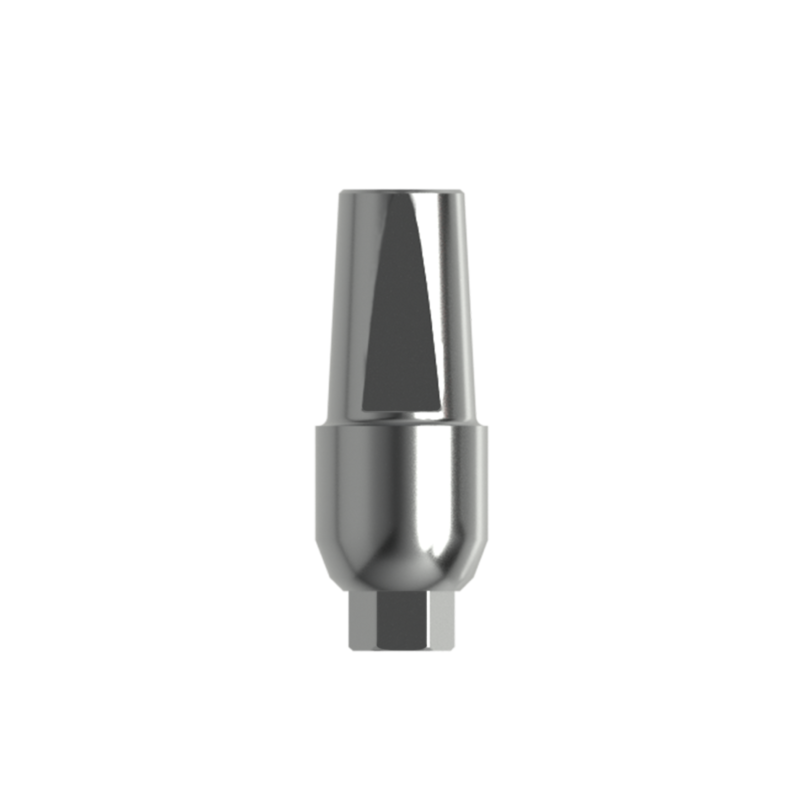 Абатмент титановый прямой, совместим с ALPHA-BIO, MIS, ADIN  3,75/4,2 (4 мм), с винтом