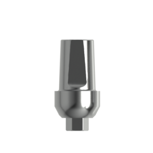 Абатмент титановый прямой, совместим с ALPHA-BIO, MIS, ADIN  5,0/6,0 (4 мм), с винтом
