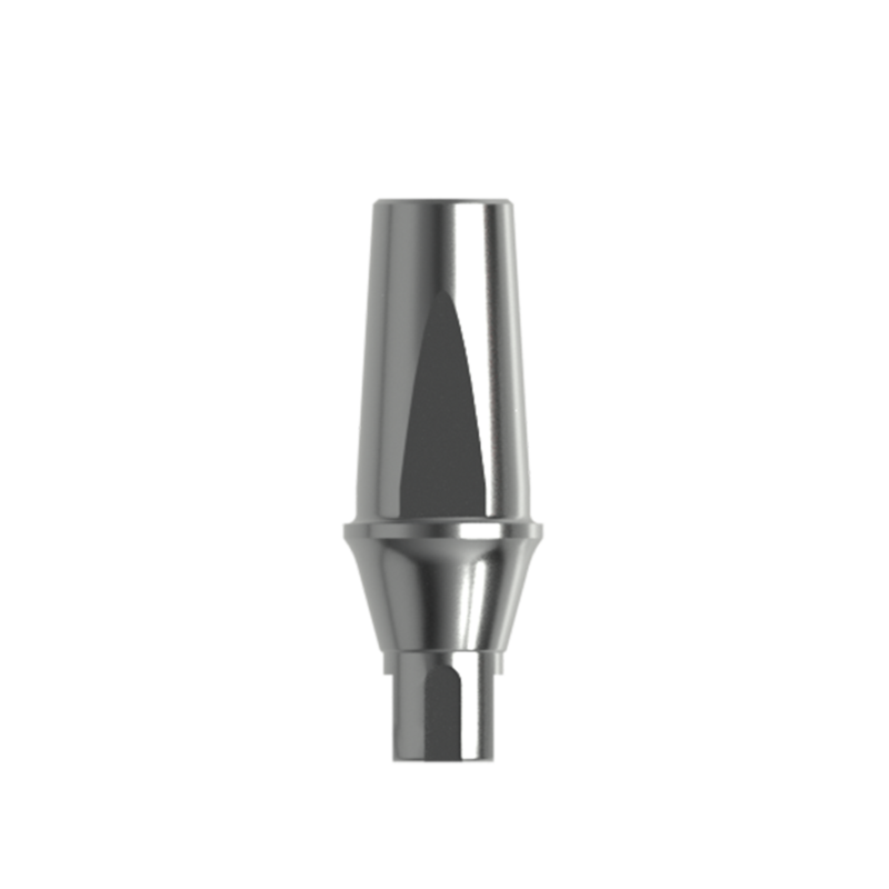 Абатмент титановый прямой, совместим со STRAUMANN BONE LEVEL  3,3 (2 мм), с винтом