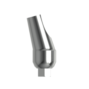 Абатмент титановый угловой 15°, совместим с ALPHA-BIO, MIS, ADIN  3,75/4,2 (4 мм), с винтом