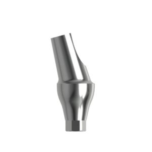 Абатмент титановый угловой 15°, совместим с NOBEL CONICAL CONNECTION  3,5 (3 мм), с винтом