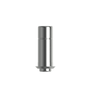 Титановое основание без фиксации, удлиненное (8 мм), совместимо с ALPHA-BIO, MIS, ADIN  3,75/4,2, с винтом