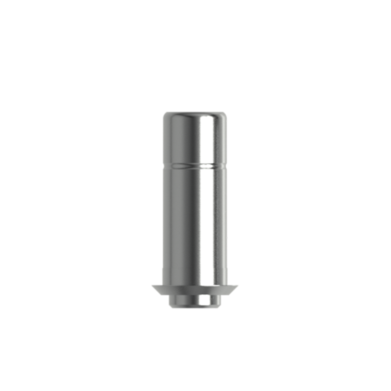 Титановое основание без фиксации, удлиненное (8 мм), совместимо с ALPHA-BIO, MIS, ADIN  3,75/4,2, с винтом