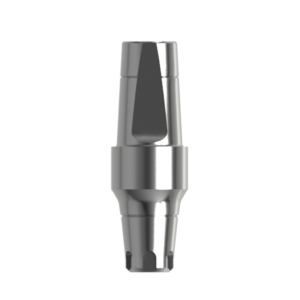 Абатмент титановый прямой, совместим с MIS C1  3,75/4,20 (4 мм), с винтом