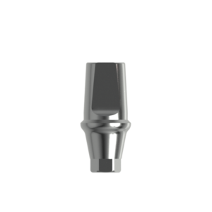 Абатмент титановый прямой, совместим с OSSTEM REGULAR 4,5 (2 мм), с винтом