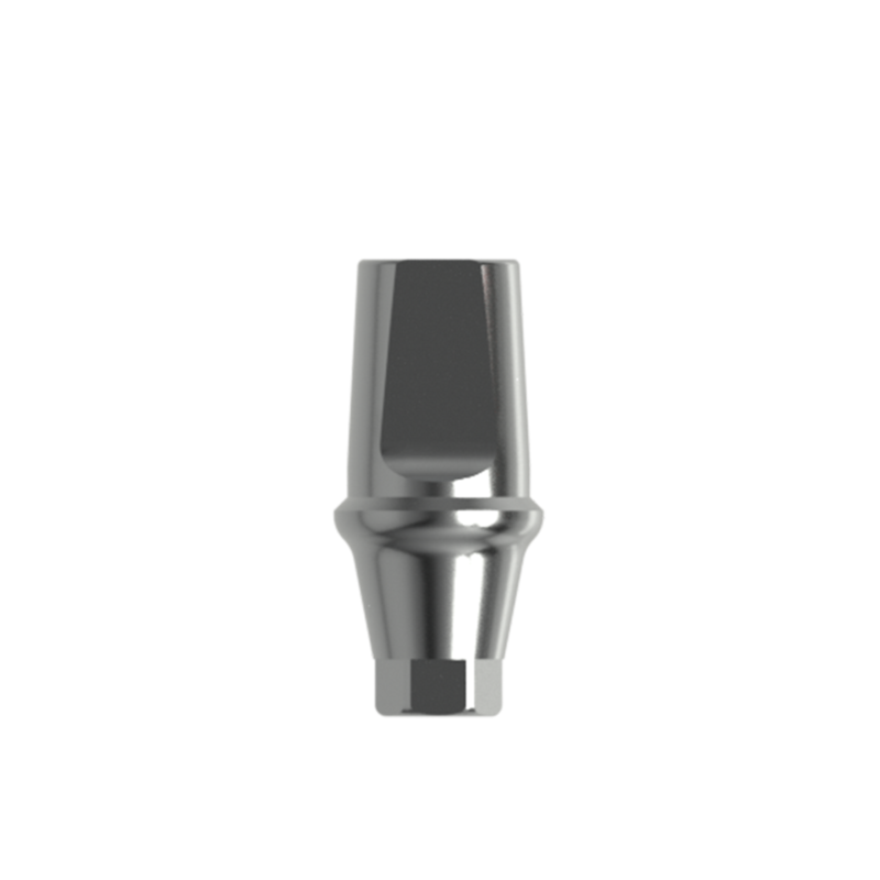 Абатмент титановый прямой, совместим с OSSTEM REGULAR 4,5 (2 мм), с винтом