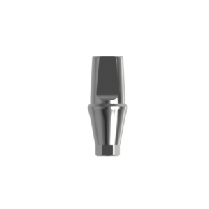 Абатмент титановый прямой, совместим с OSSTEM REGULAR 4,5 (3 мм), с винтом