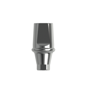 Абатмент титановый прямой, совместим с OSSTEM REGULAR 5,0 (2 мм), с винтом