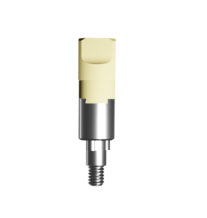 Скан-боди интраоральный, совместим с NOBEL REPLACE  3,5 (4,5 мм), с винтом, титан + PEEK