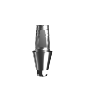 Основание титановое с фиксацией, совместимо с Dentium, аналог GEO (2 мм), с винтом